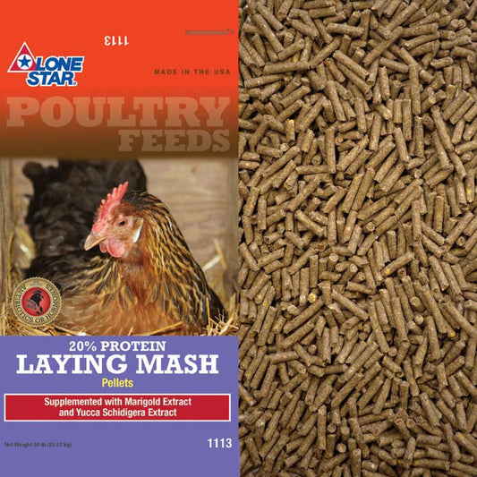 Lonestar 20% Laying Pellet