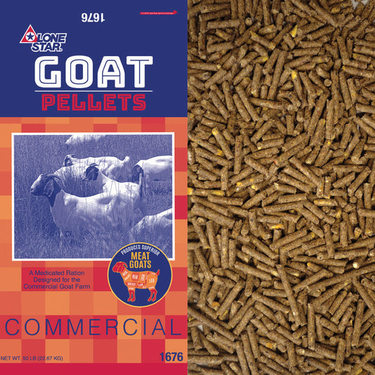 Lonestar Commercial Goat Pellet (Medicated)
