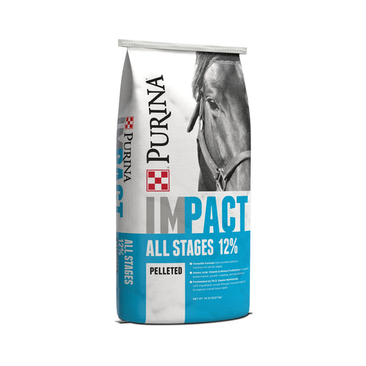 Purina Impact All Stages 12/6 Horse Pellet
