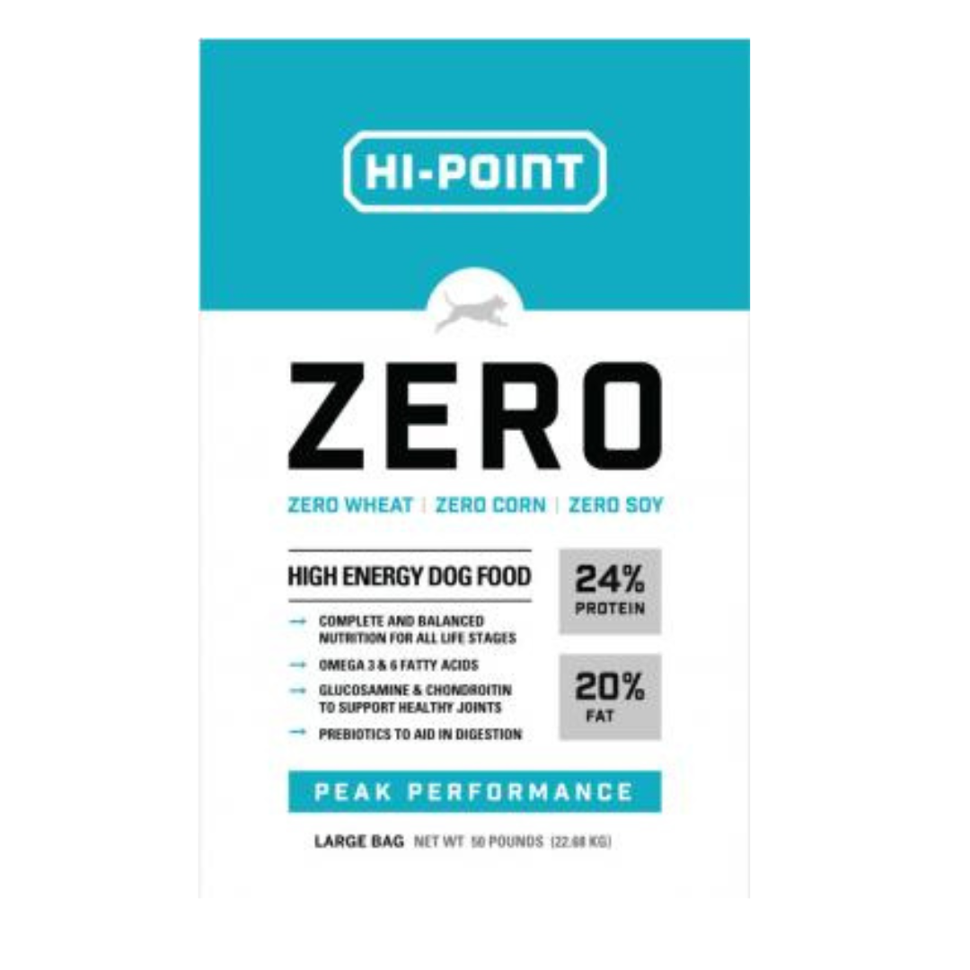 Hi Point ZERO 24/20 Dog Food (50#)