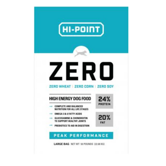 Hi Point ZERO 24/20 Dog Food 50#