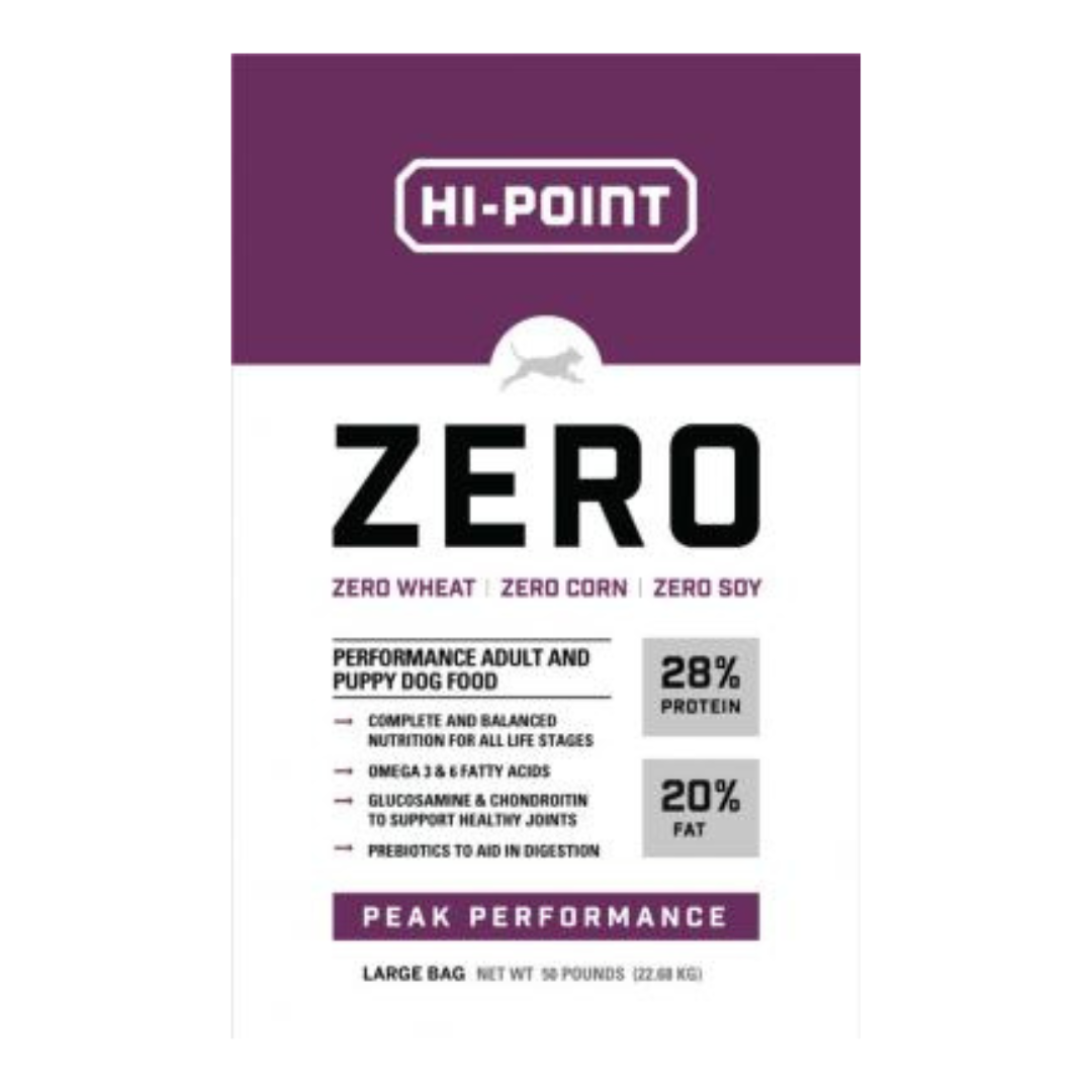 Hi Point ZERO 28/20 Dog Food (50#)