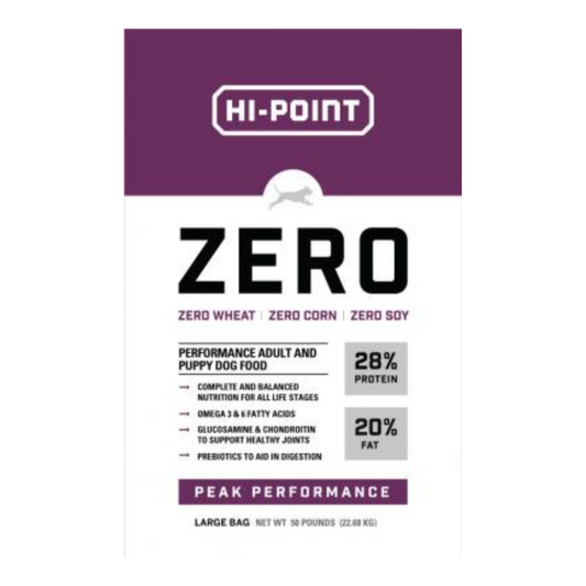 Hi Point ZERO 28/20 Dog Food 50#