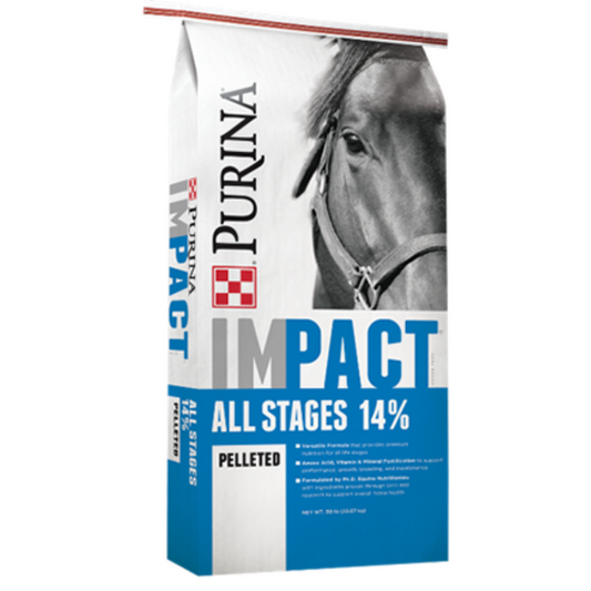 Purina Impact All Stages 14/6 Horse Pellet