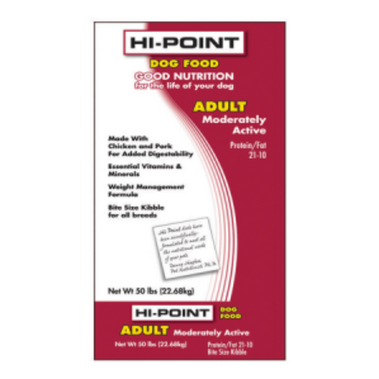Hi Point Adult 21/10 Dog Food 50#