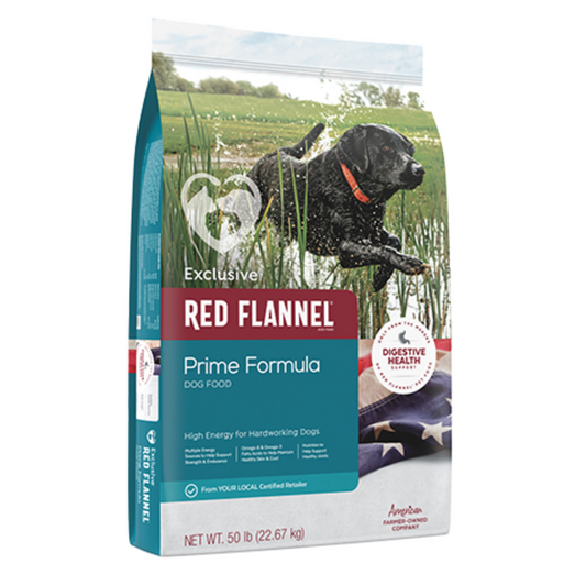 Red Flannel Prime Dog Food 50#