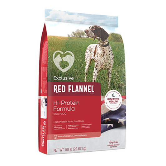 Red Flannel High Protein Dog Food 50#