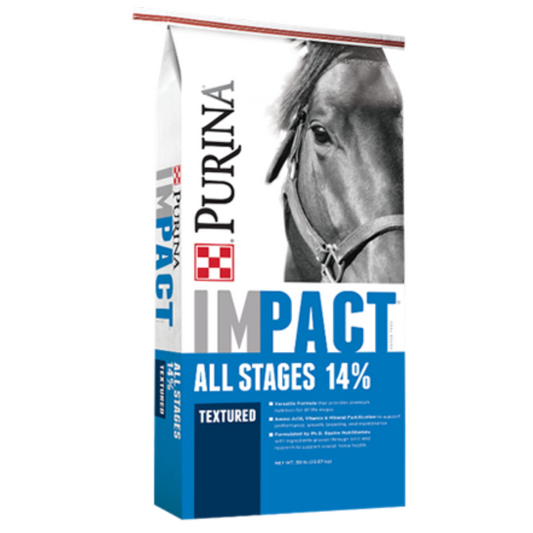 Purina Impact All Stages 14/6 Textured Horse Feed