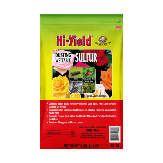Hi-Yield Wettable Dusting Sulfur 4#