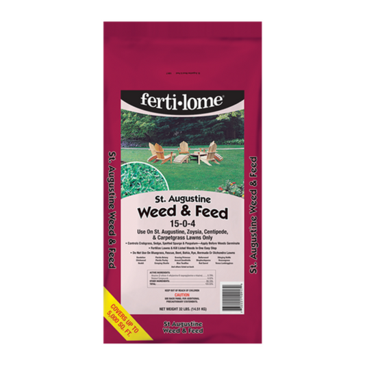Fertilome St. Augustine Weed & Feed 32#