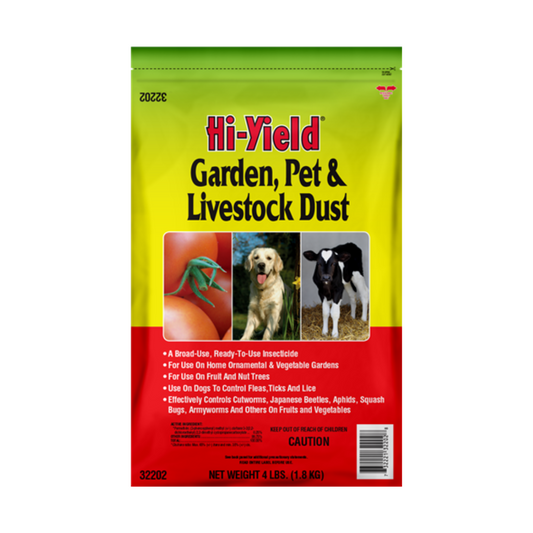 Hi-Yield Garden, Pet & Livestock Dust 3.25#