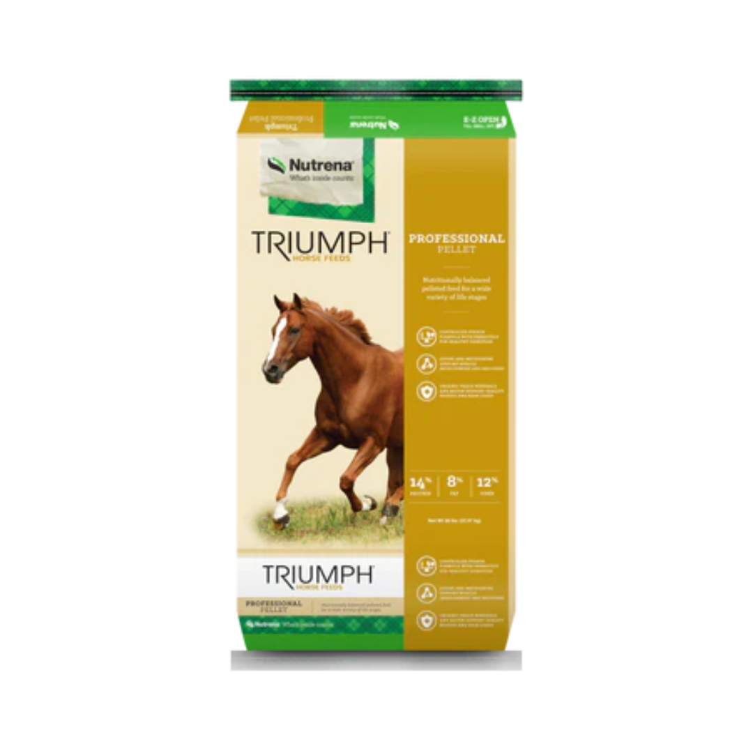 Nutrena Triumph Professional 14/8 Horse Pellet