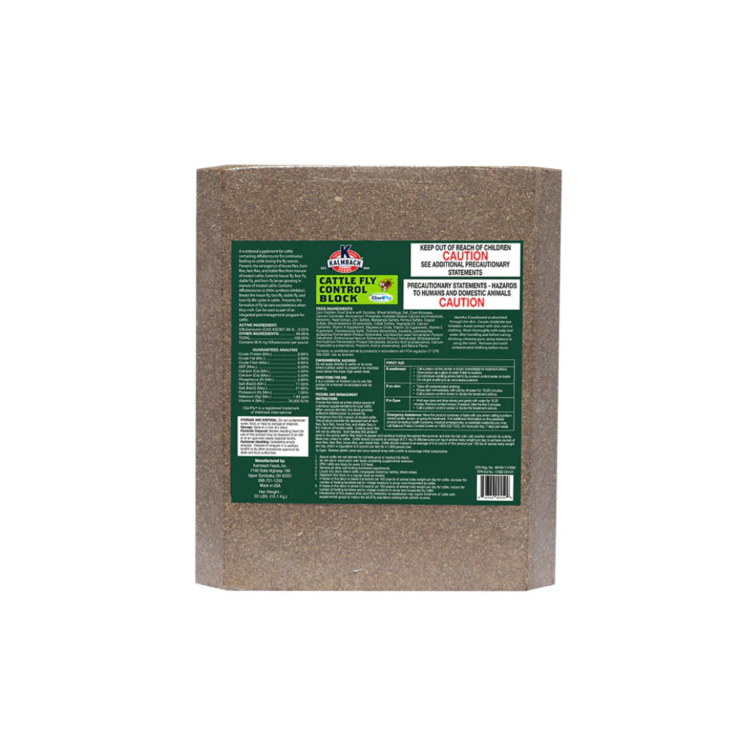 Kalmbach Cattle Fly Control Block 33#