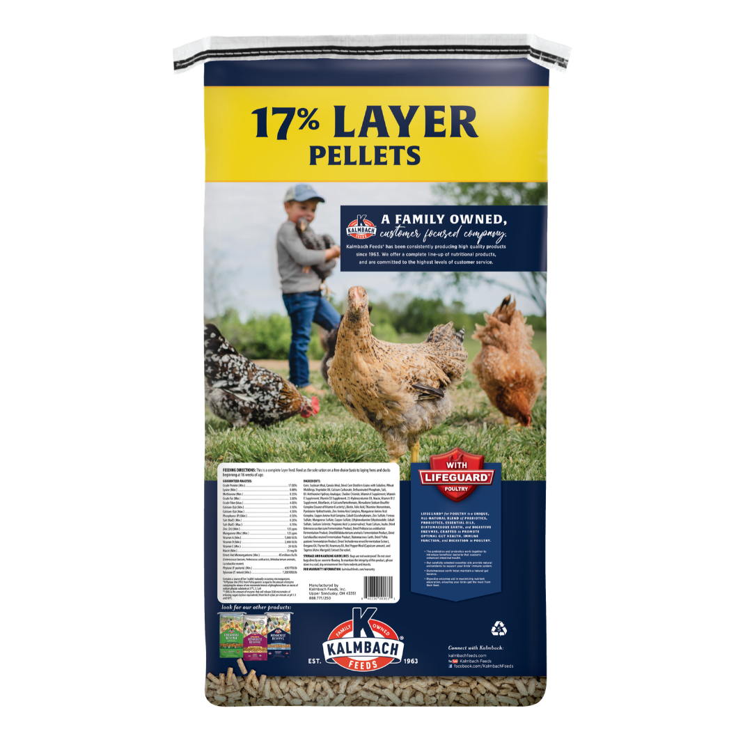 Kalmbach 17% Lay Pellet 50#