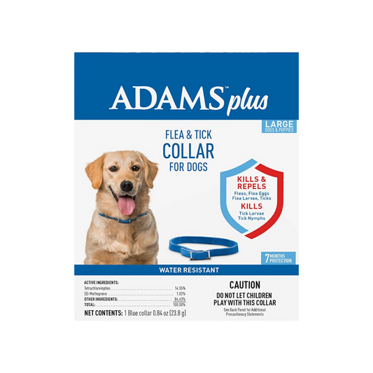 Adams Dog Flea & Tick Collar- Large