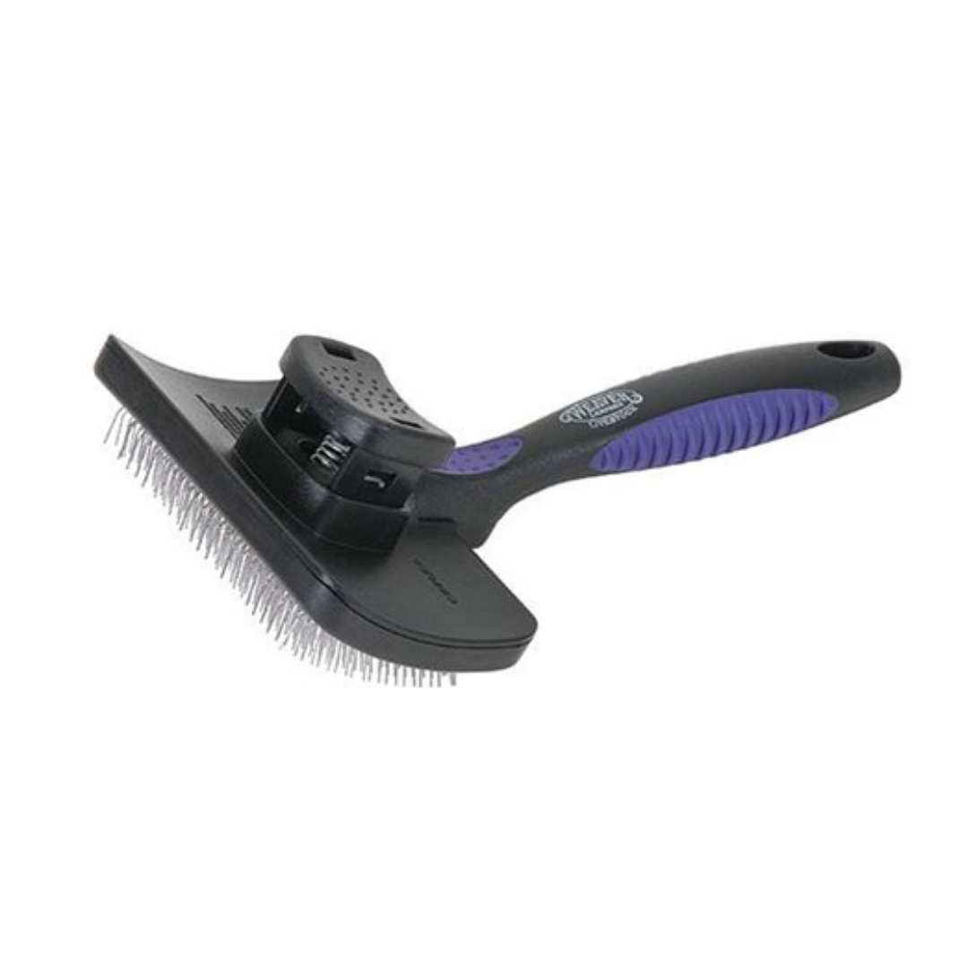 Self-Cleaning Slicker Brush