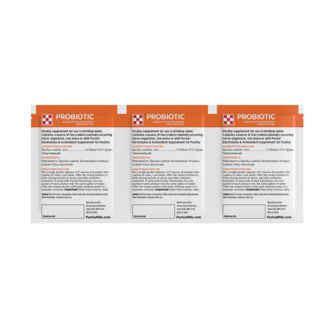 Purina Chick Probiotic Digestive Supplement Packet (3pk)