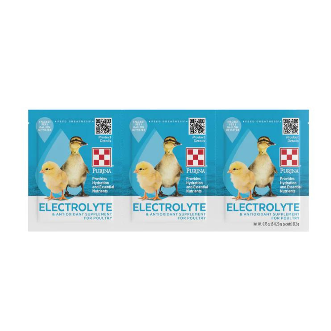 Purina Chick Electrolyte & Antioxidant Supplement Packet (3pk)