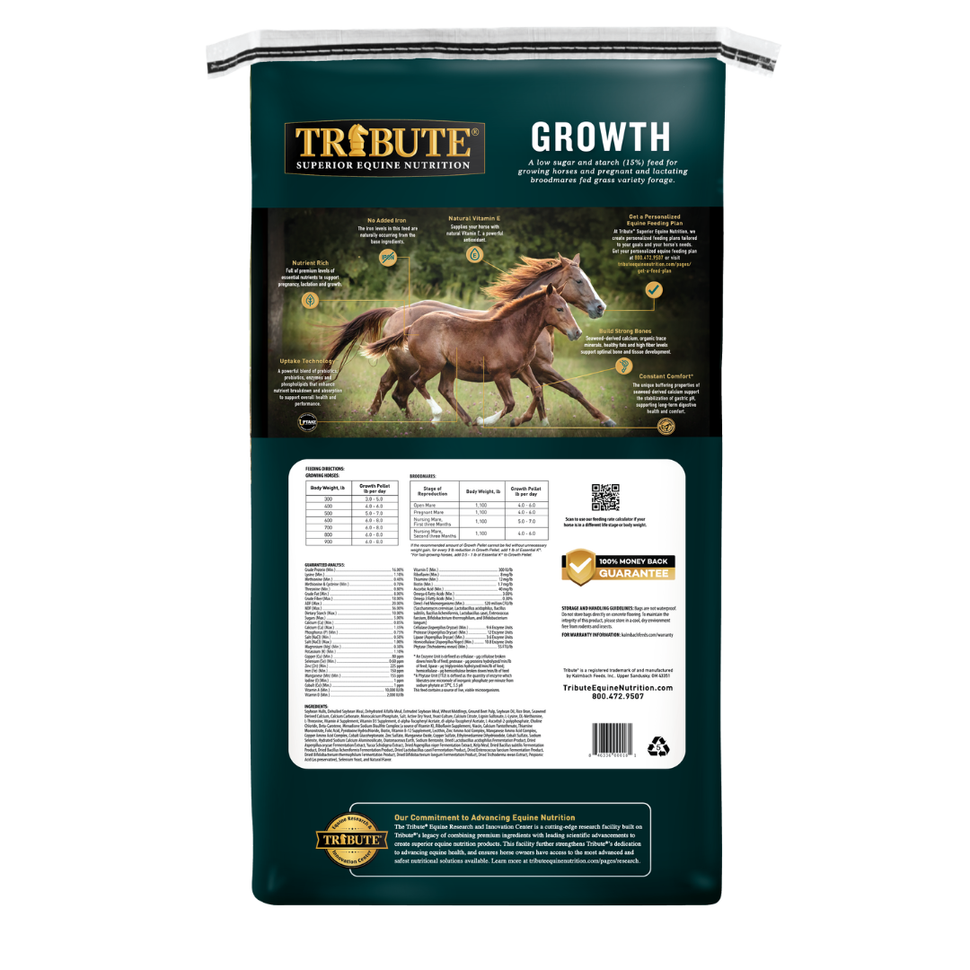 Kalmbach Tribute Growth 15/8 Pellet 50#