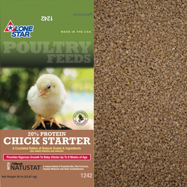 Lonestar 20% Chick Starter