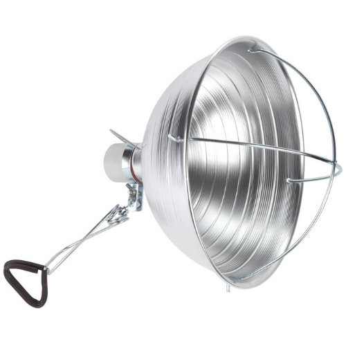 Brooder Lamp Reflector w/ Clamp