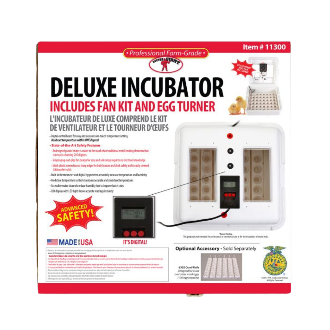 Little Giant Deluxe Incubator with Egg Turner