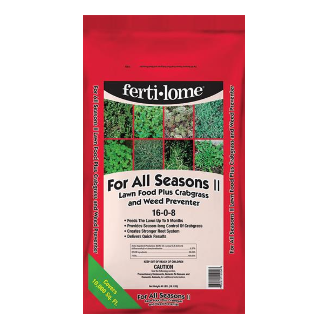 Fertilome For All Seasons II Weed & Crabgrass Preventer 40#