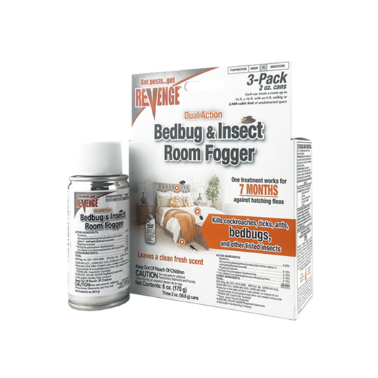 Revenge Dual Action Bedbug & Insect Fogger 3pk