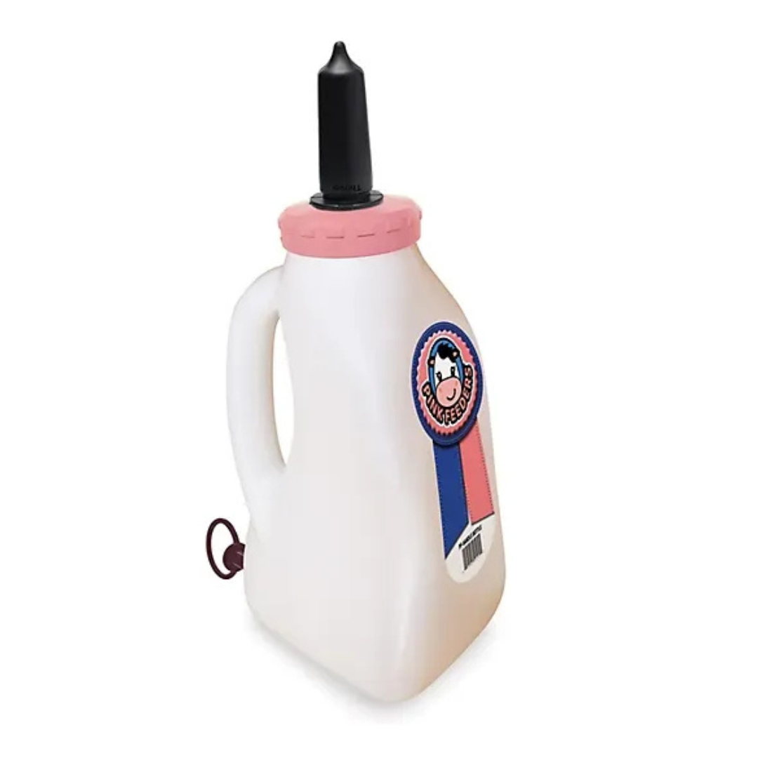 Pink Feeder Bottle with Handle 2qt
