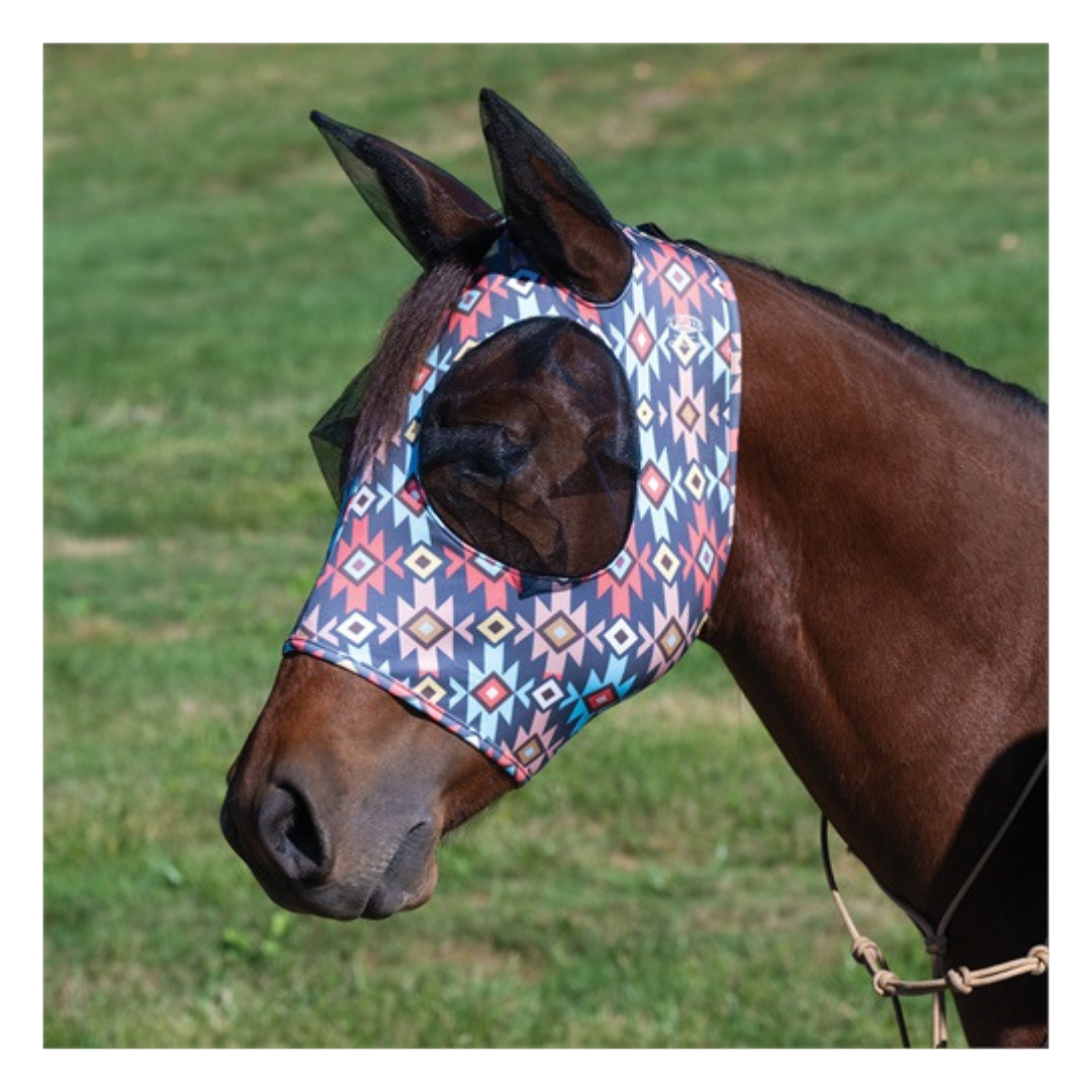 Equine Lycra Fly Mask Powered by Coolcore