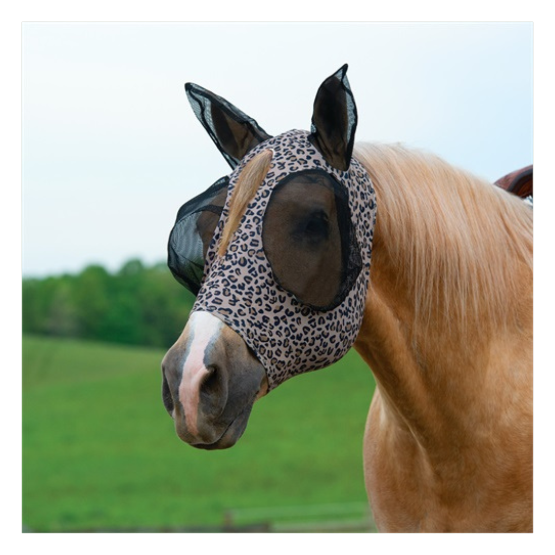 Equine Lycra Fly Mask Powered by Coolcore