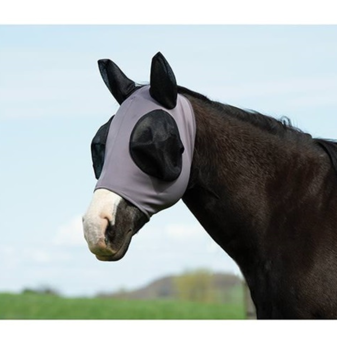 Equine Lycra Fly Mask Powered by Coolcore