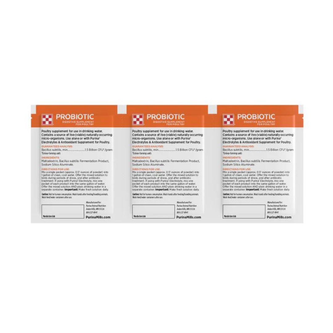 Purina Chick  Probiotic Digestive Supplement Packet (3pk)