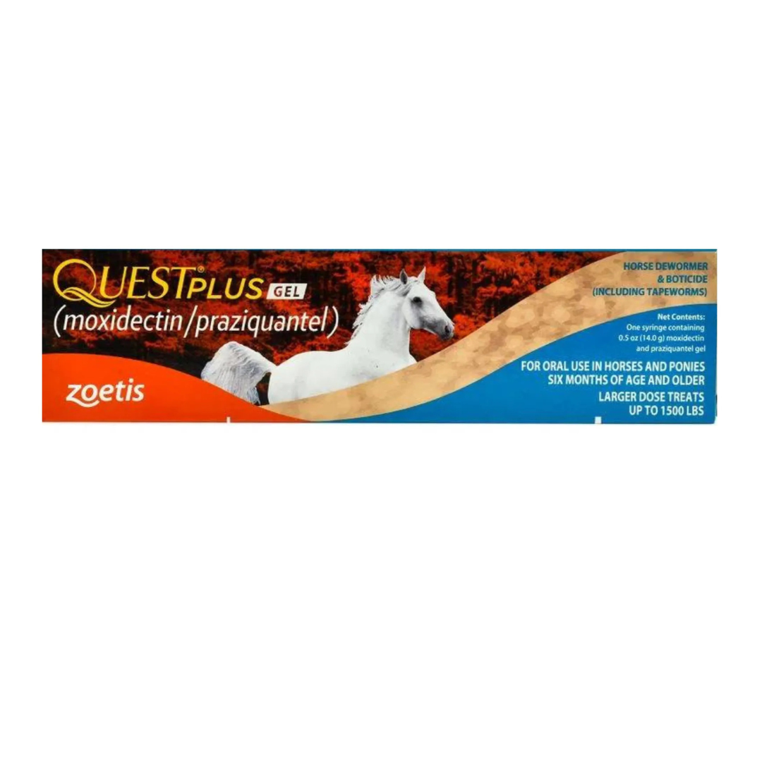 Quest Plus Equine Dewormer Gel