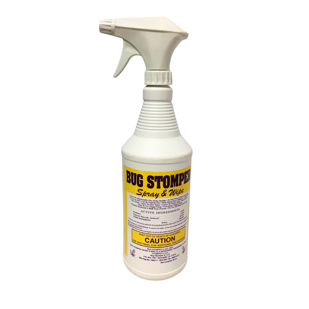 Bug Stomper Wipe & Spray 32oz