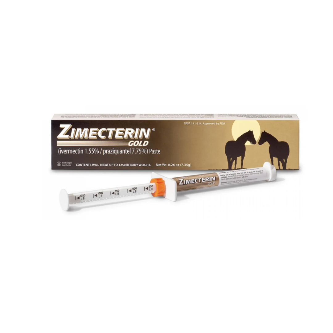 Zimectrin Gold Equine Dewormer Paste