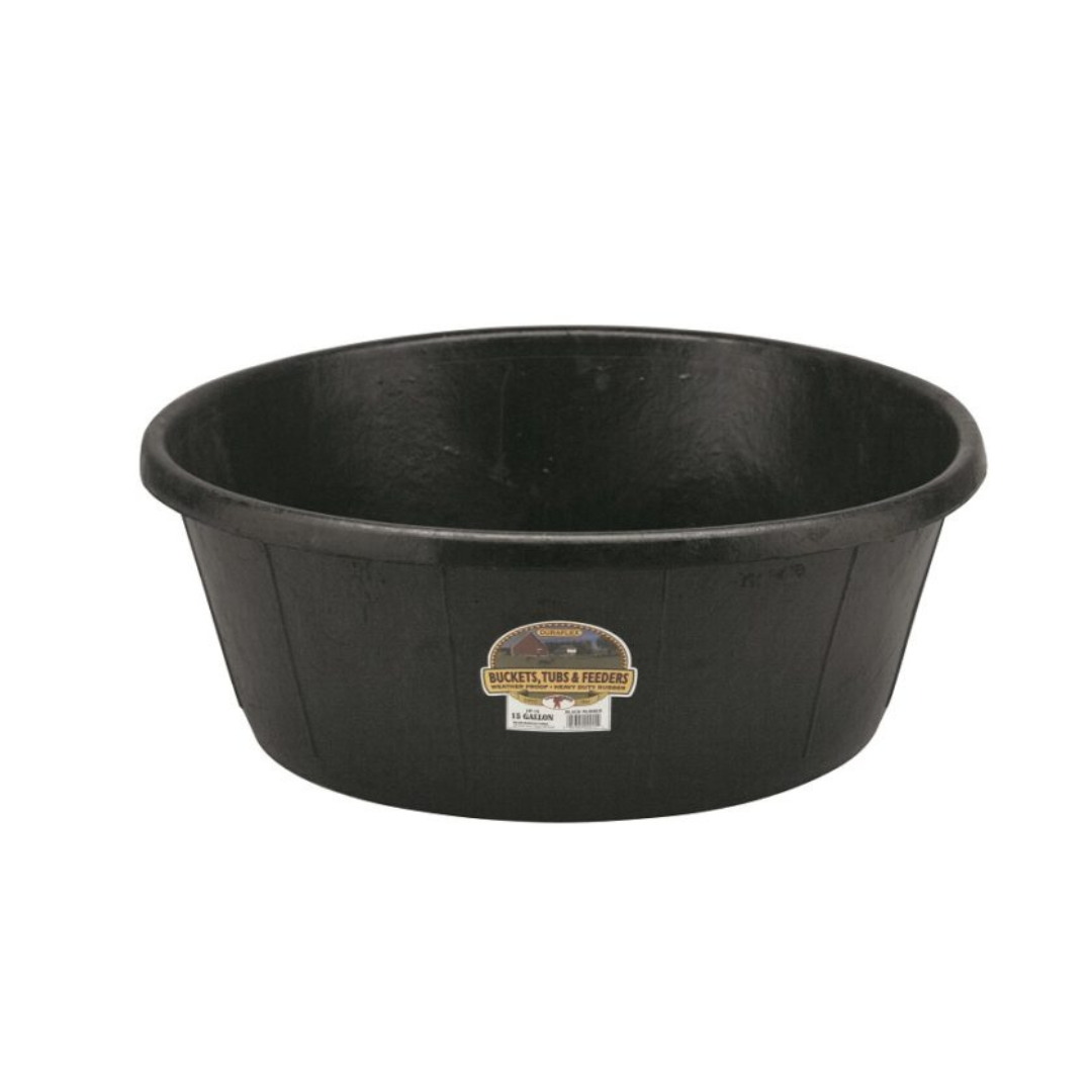 Rubber Feed Pan 15 Gallon