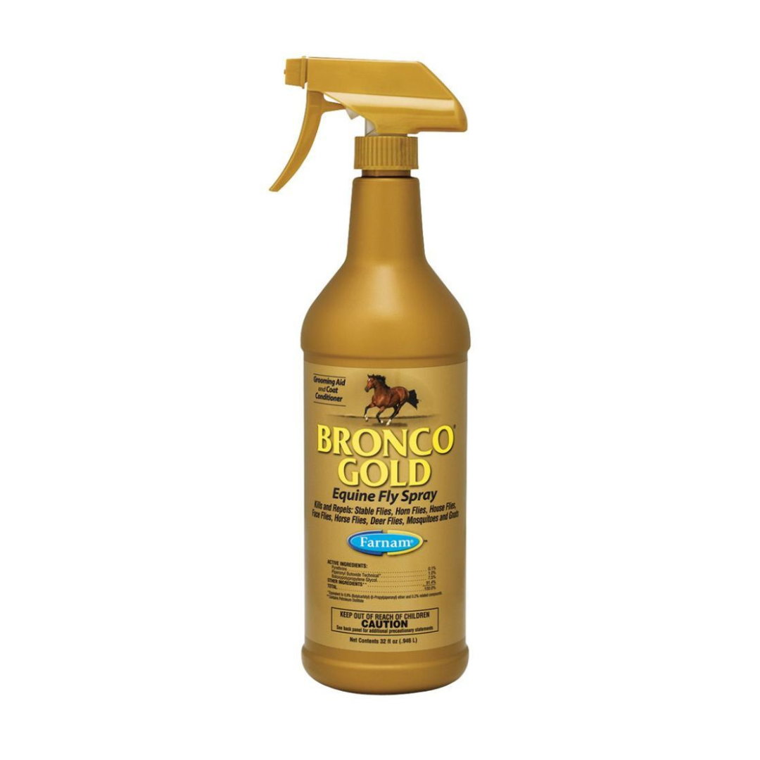 Bronco Gold Equine Fly Spray RTU  32oz